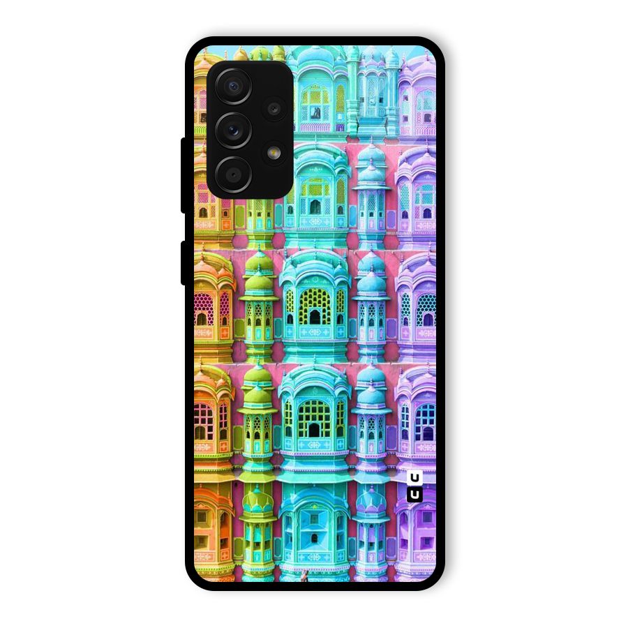 Fancy Architecture Glass Back Case for Galaxy A53 5G