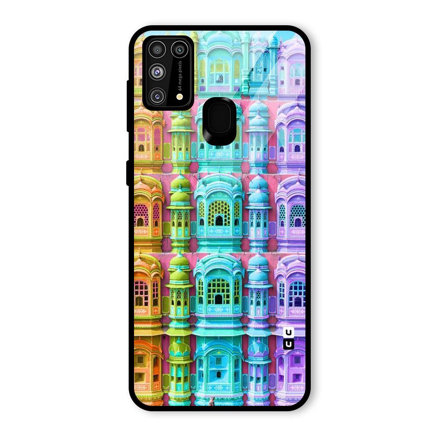 Fancy Architecture Glass Back Case for Galaxy F41