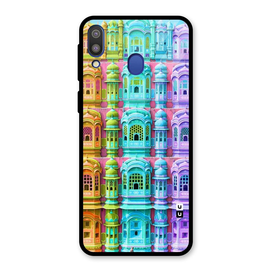 Fancy Architecture Glass Back Case for Galaxy M20
