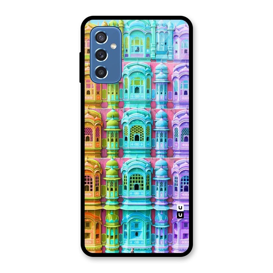 Fancy Architecture Glass Back Case for Galaxy M52 5G
