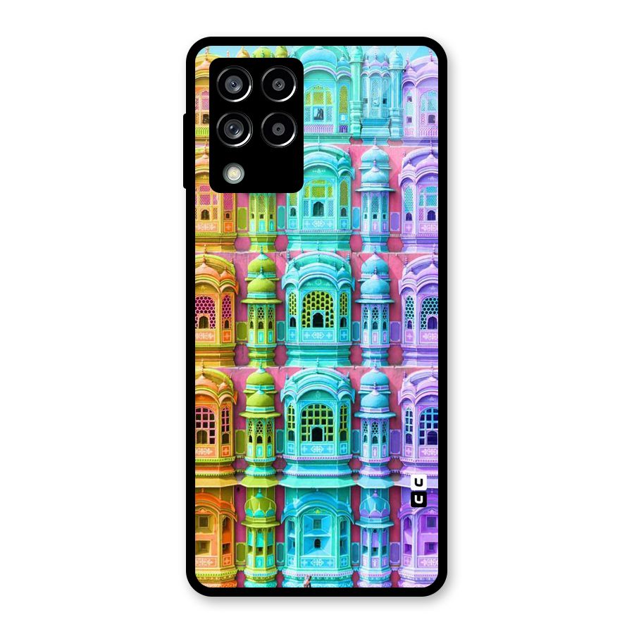Fancy Architecture Glass Back Case for Galaxy M53 5G