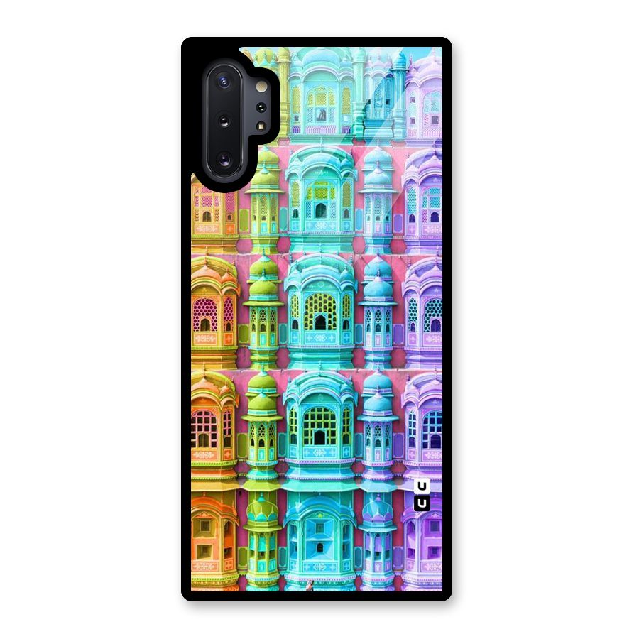 Fancy Architecture Glass Back Case for Galaxy Note 10 Plus