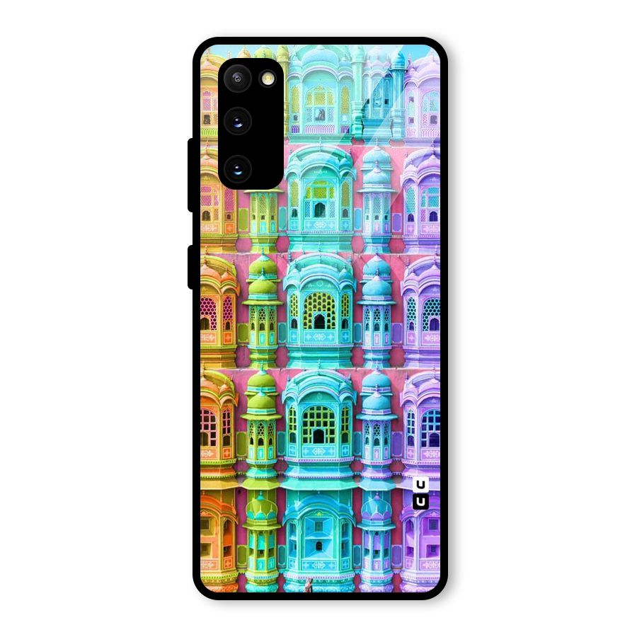 Fancy Architecture Glass Back Case for Galaxy S20 FE 5G