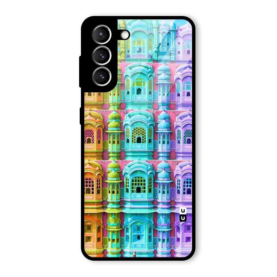 Fancy Architecture Glass Back Case for Galaxy S21 5G