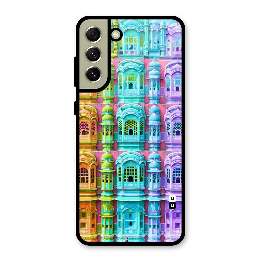 Fancy Architecture Glass Back Case for Galaxy S21 FE 5G