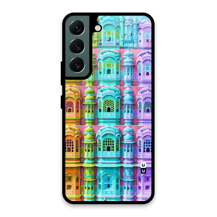Fancy Architecture Glass Back Case for Galaxy S22 5G