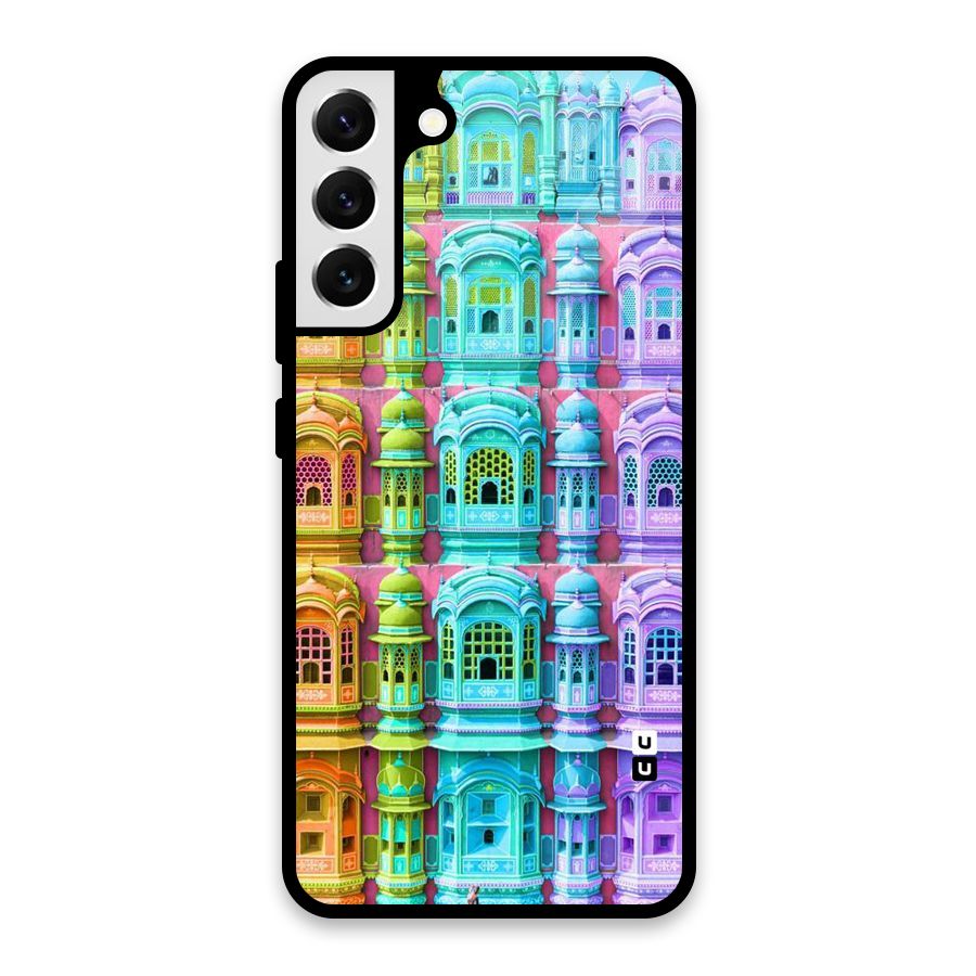 Fancy Architecture Glass Back Case for Galaxy S22 Plus 5G