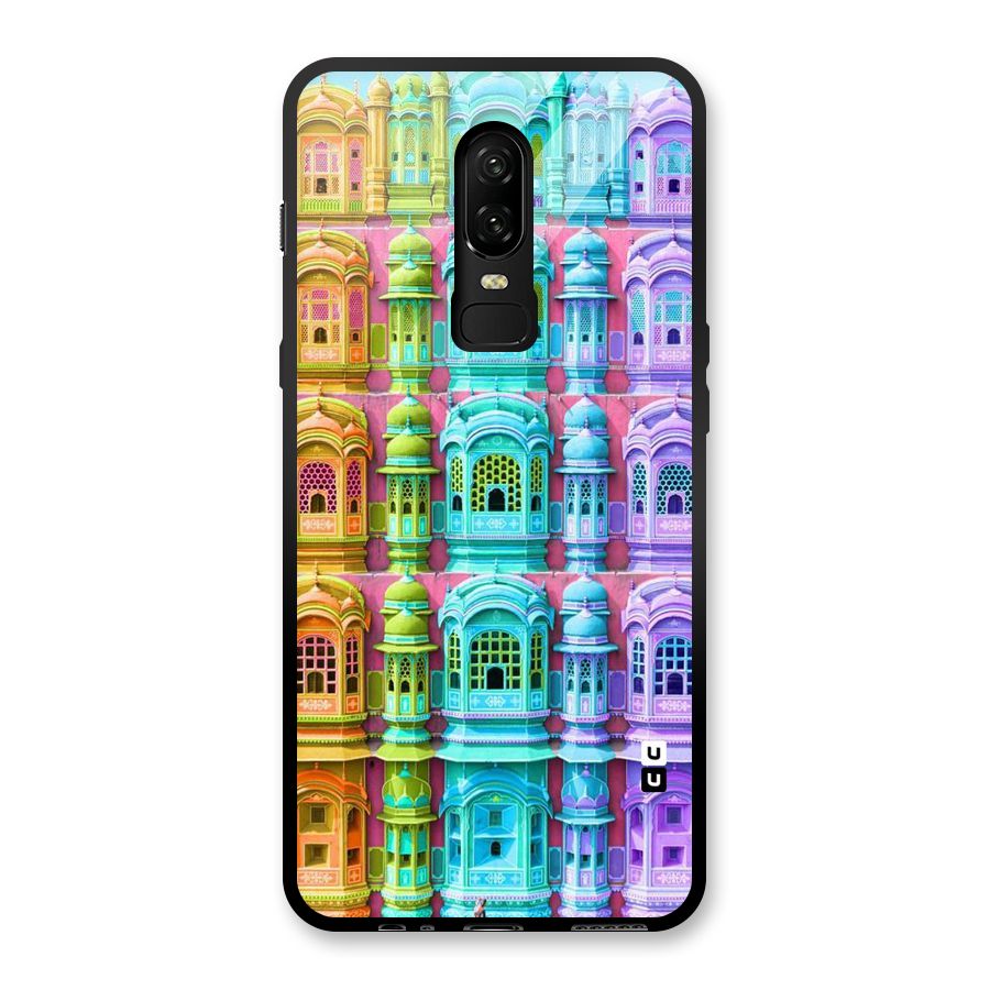 Fancy Architecture Glass Back Case for OnePlus 6
