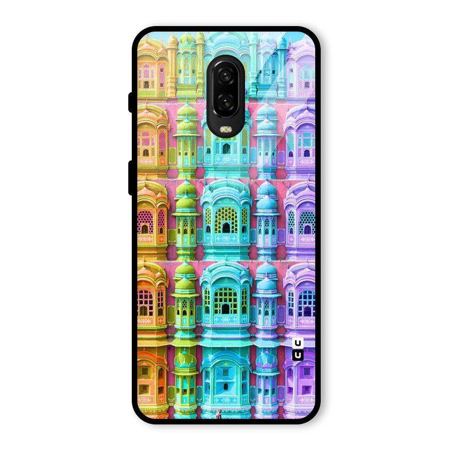 Fancy Architecture Glass Back Case for OnePlus 6T