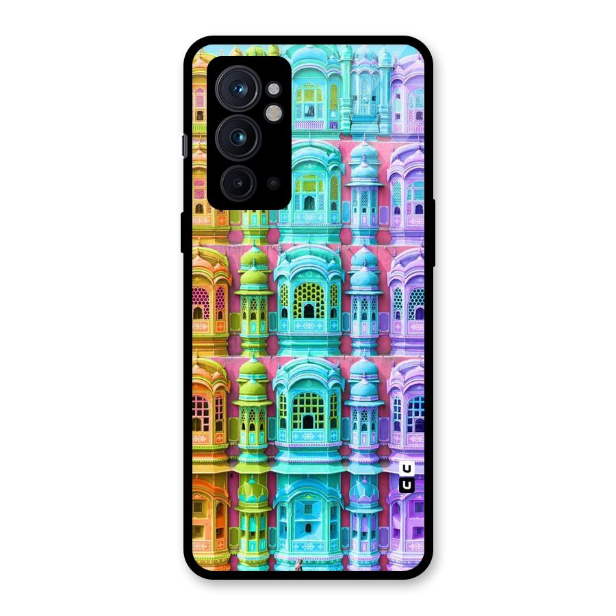 Fancy Architecture Glass Back Case for OnePlus 9RT 5G