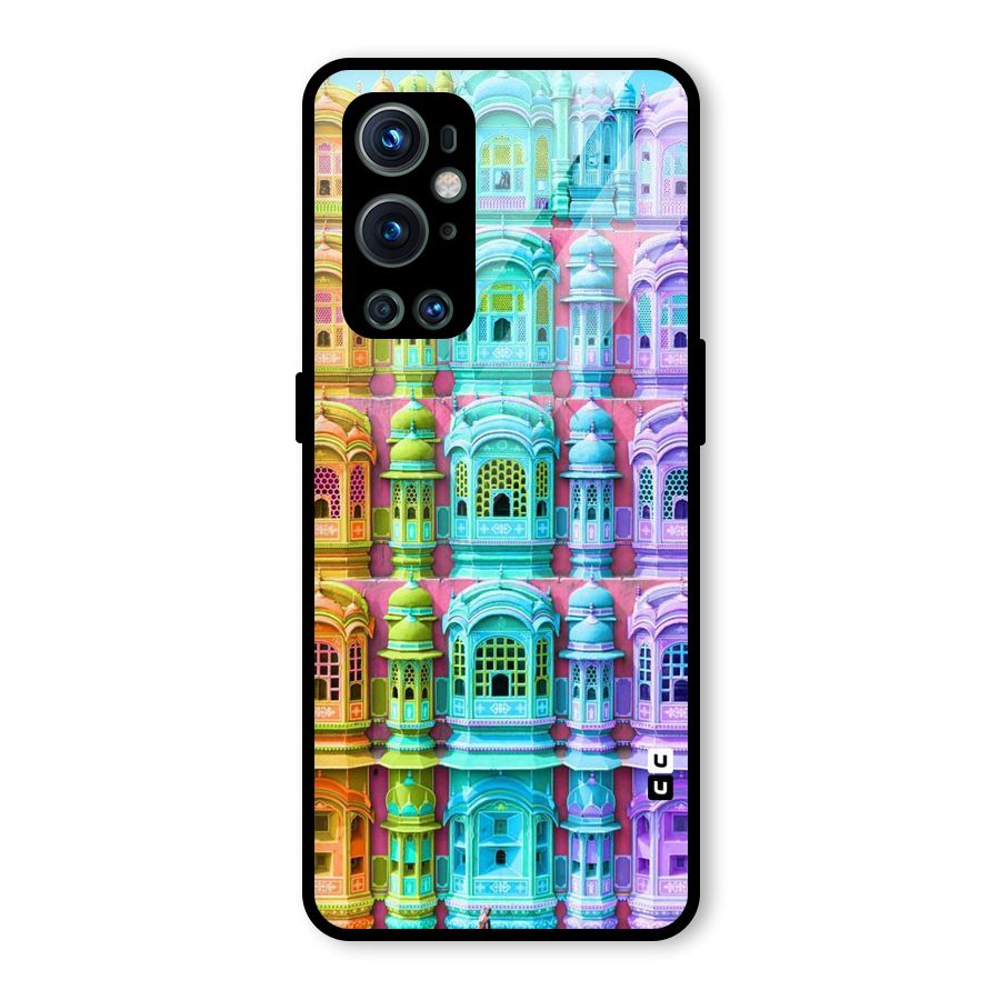 Fancy Architecture Glass Back Case for OnePlus 9 Pro