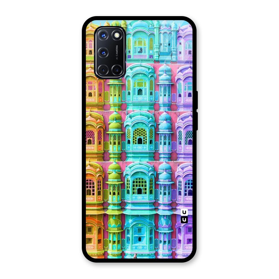 Fancy Architecture Glass Back Case for Oppo A52