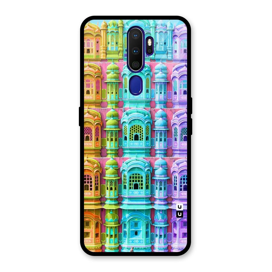 Fancy Architecture Glass Back Case for Oppo A9 (2020)