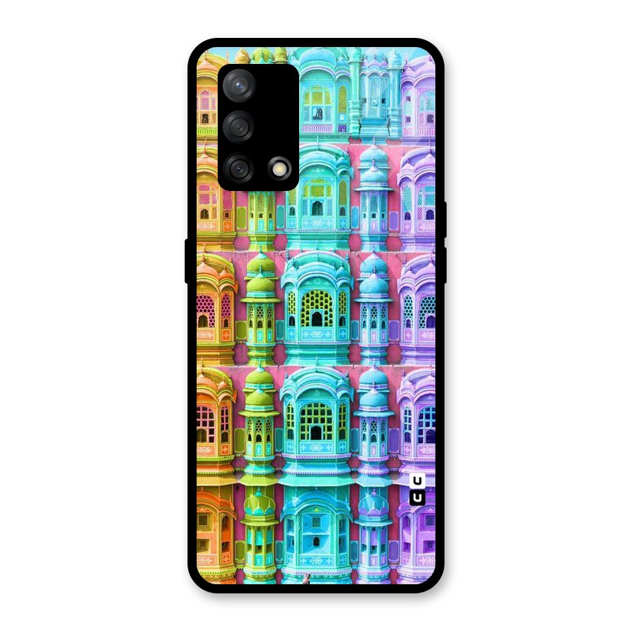 Fancy Architecture Glass Back Case for Oppo F19