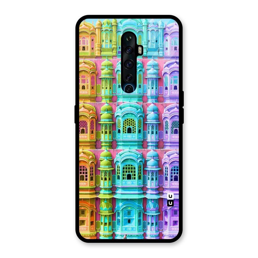 Fancy Architecture Glass Back Case for Oppo Reno2 Z