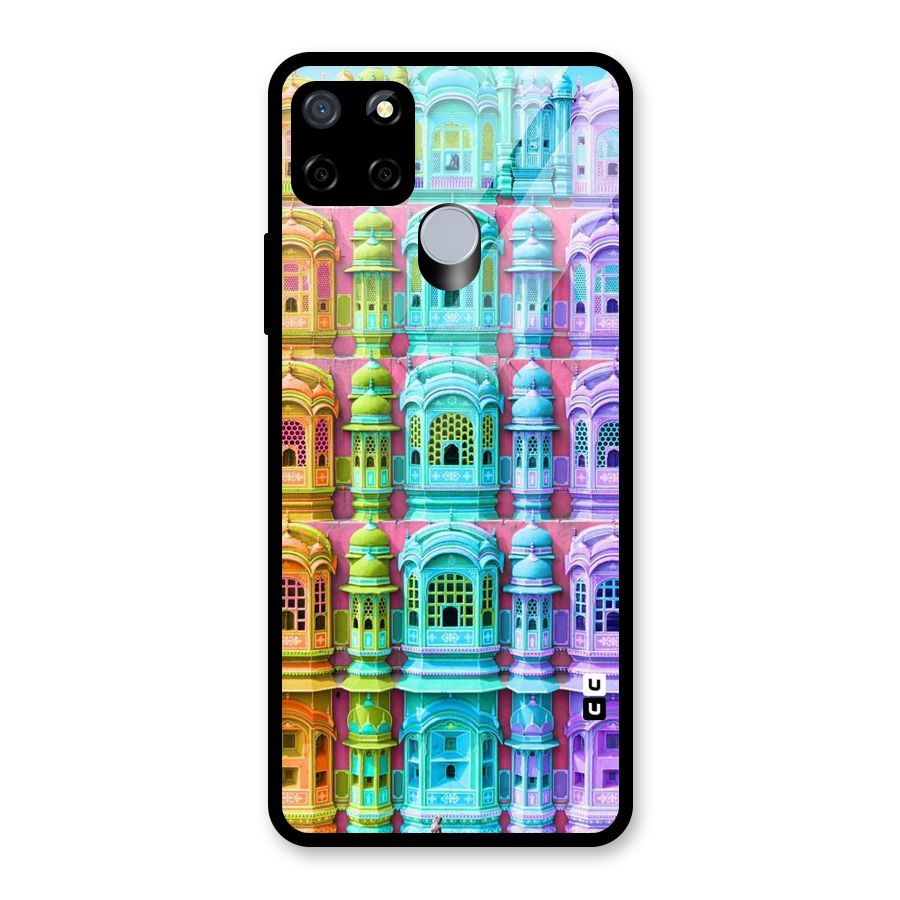 Fancy Architecture Glass Back Case for Realme C15