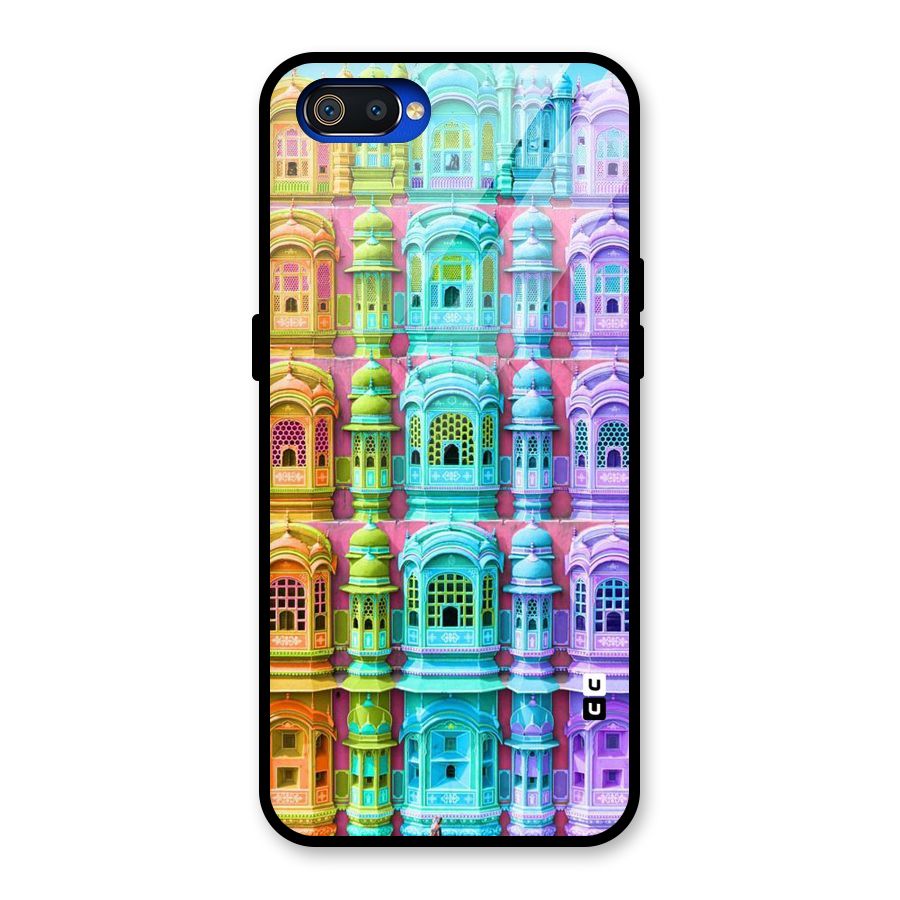 Fancy Architecture Glass Back Case for Realme C2
