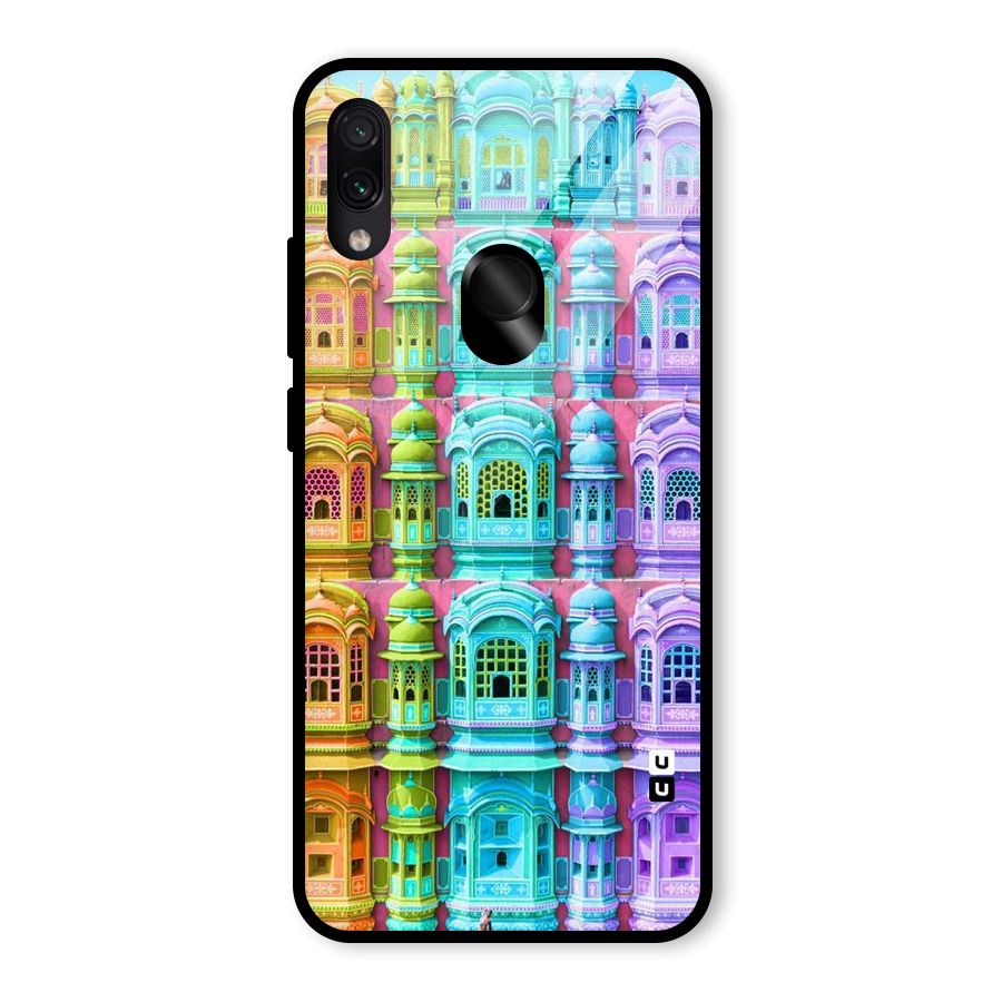 Fancy Architecture Glass Back Case for Redmi Note 7 Pro