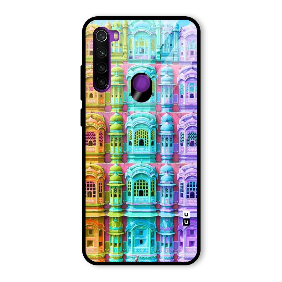 Fancy Architecture Glass Back Case for Redmi Note 8