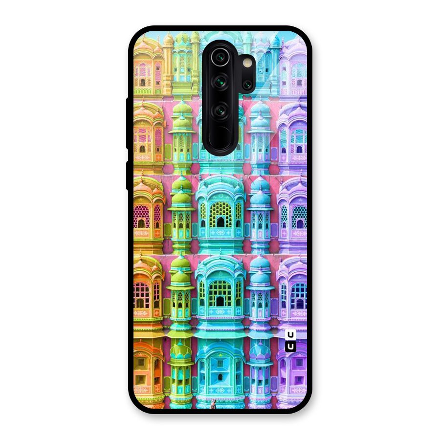 Fancy Architecture Glass Back Case for Redmi Note 8 Pro