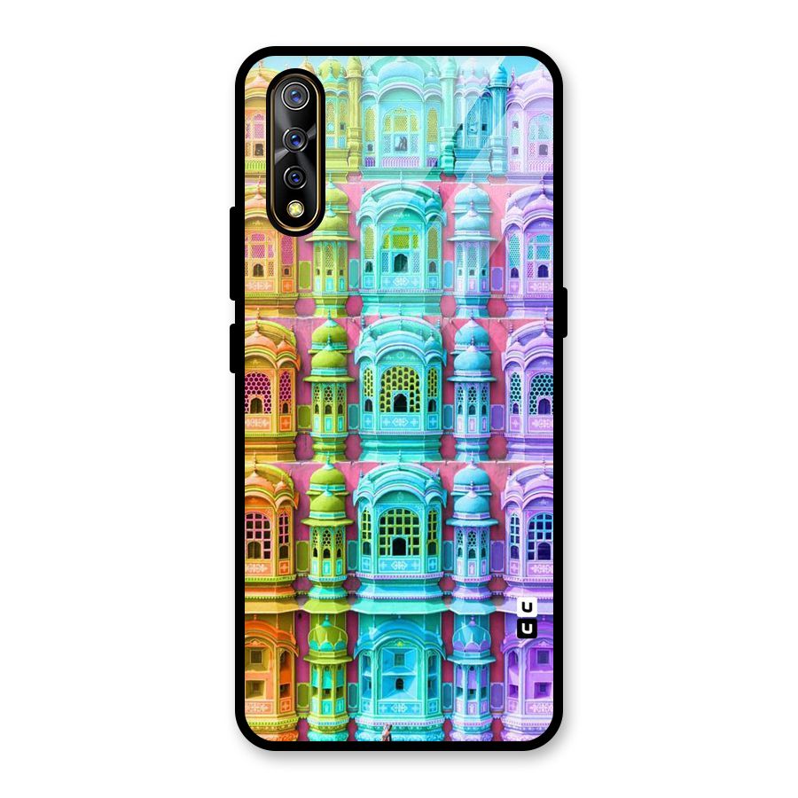 Fancy Architecture Glass Back Case for Vivo S1