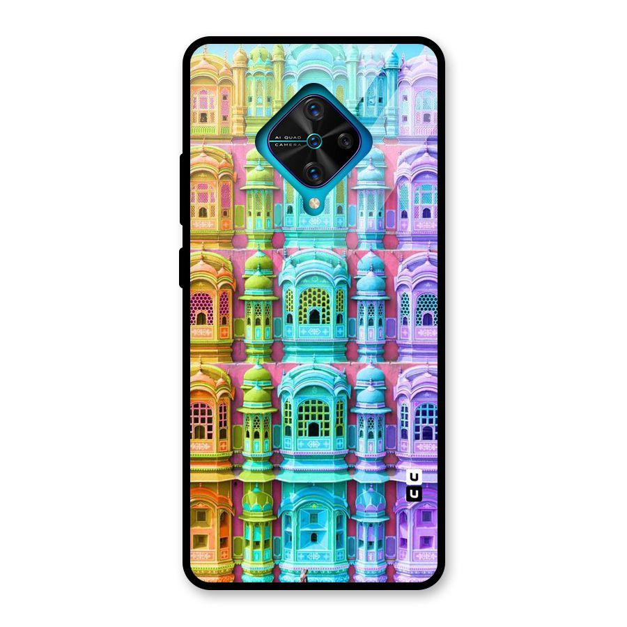 Fancy Architecture Glass Back Case for Vivo S1 Pro
