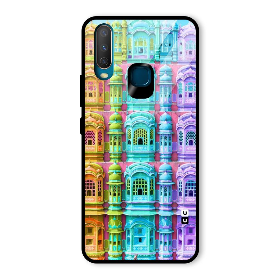 Fancy Architecture Glass Back Case for Vivo U10
