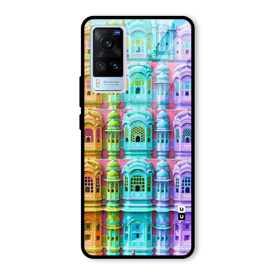 Fancy Architecture Glass Back Case for Vivo X60