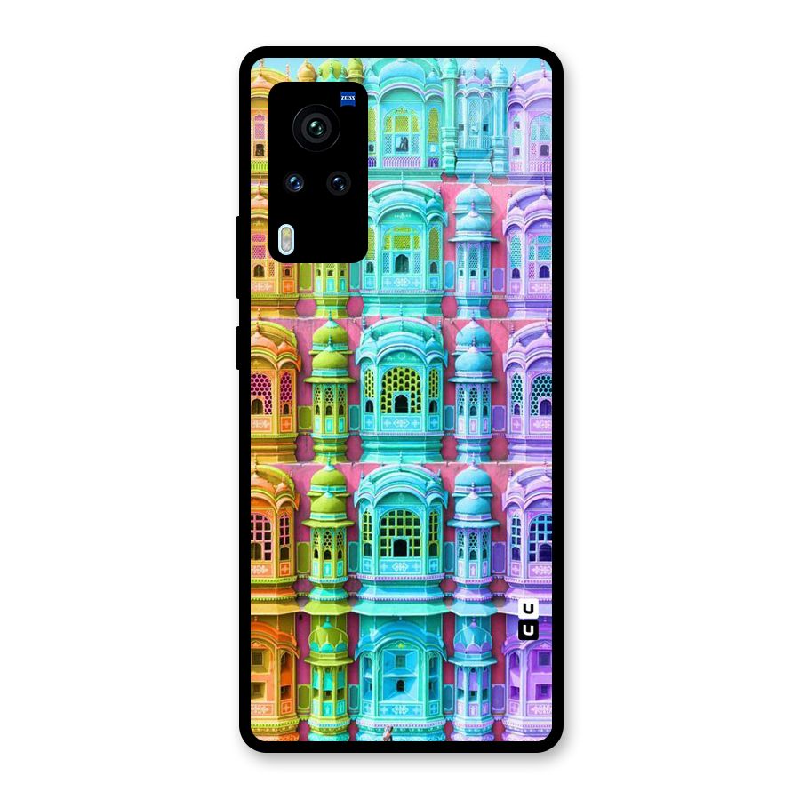Fancy Architecture Glass Back Case for Vivo X60 Pro
