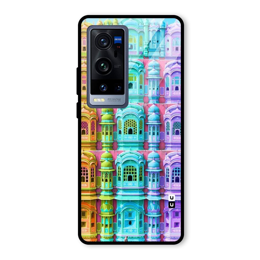 Fancy Architecture Glass Back Case for Vivo X60 Pro Plus