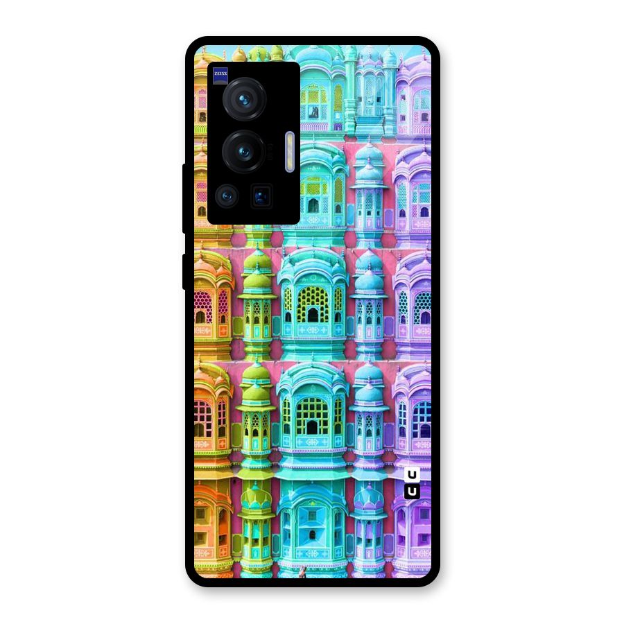 Fancy Architecture Glass Back Case for Vivo X70 Pro