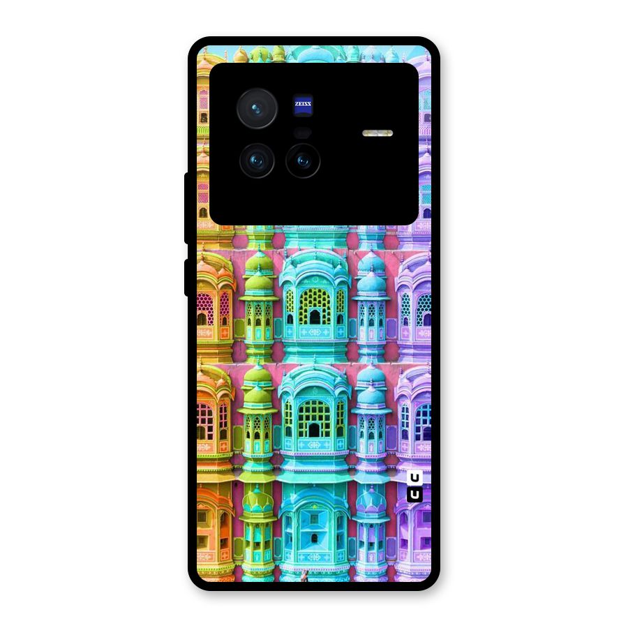 Fancy Architecture Glass Back Case for Vivo X80