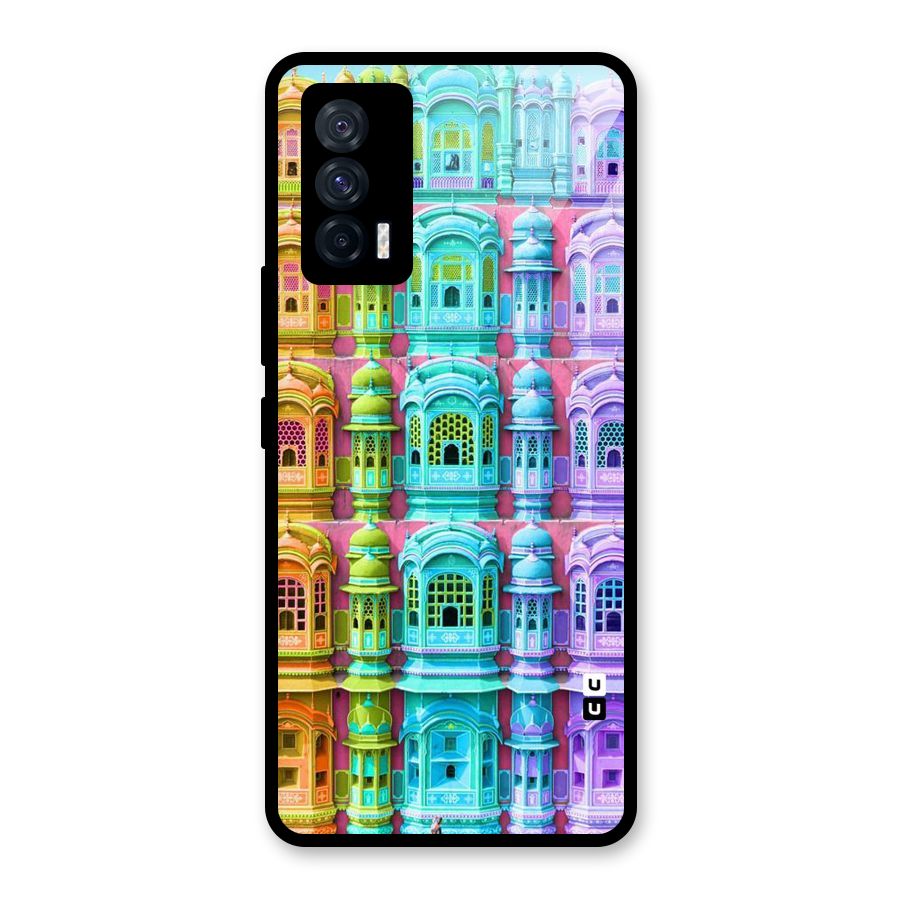 Fancy Architecture Glass Back Case for Vivo iQOO 7 5G