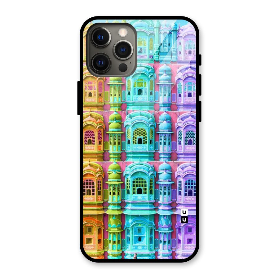 Fancy Architecture Glass Back Case for iPhone 12 Pro Max