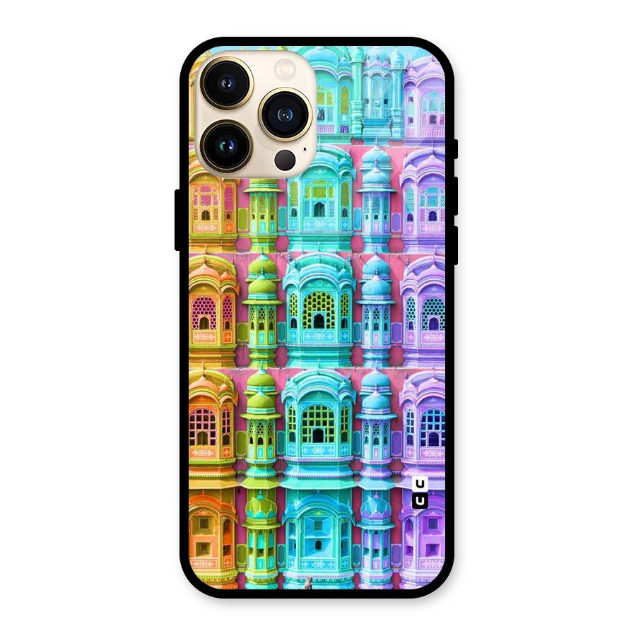 Fancy Architecture Glass Back Case for iPhone 13 Pro Max
