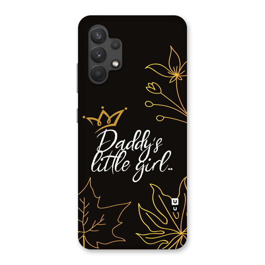 Favorite Little Girl Back Case for Galaxy A32