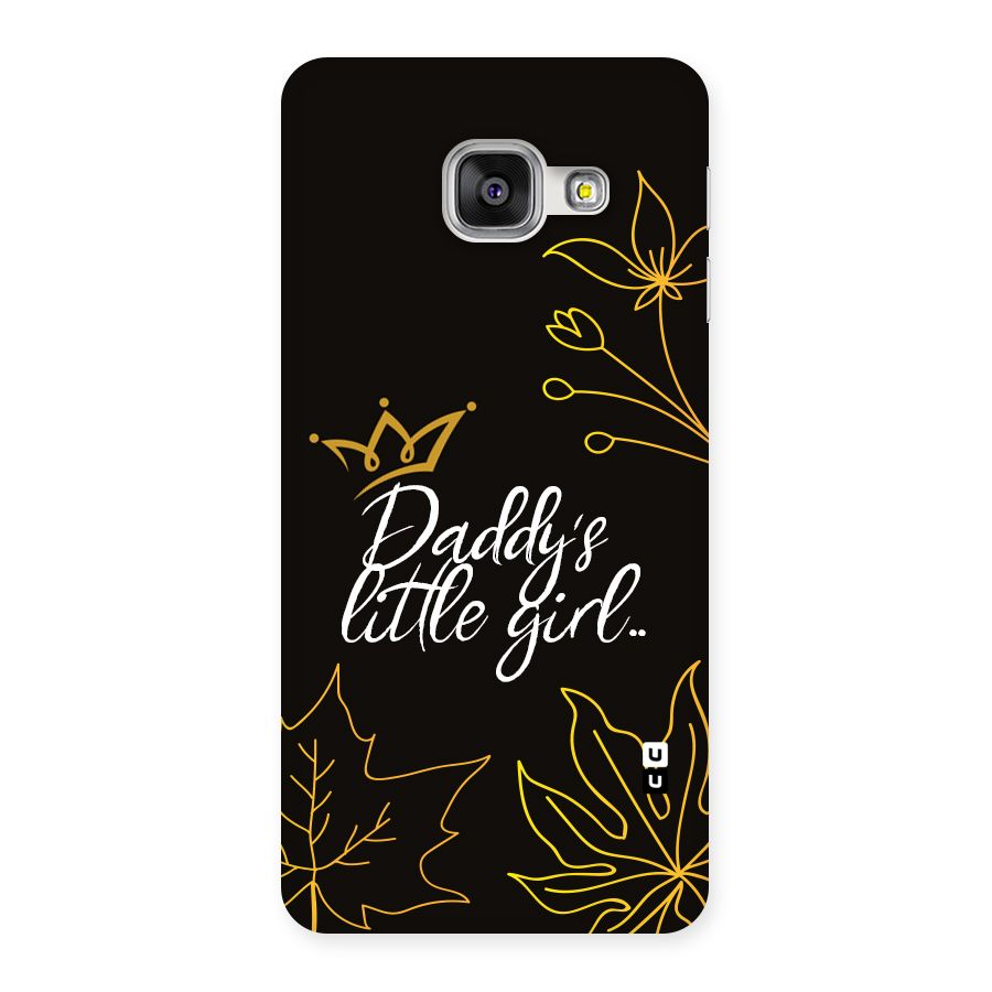 Favorite Little Girl Back Case for Galaxy A3 2016