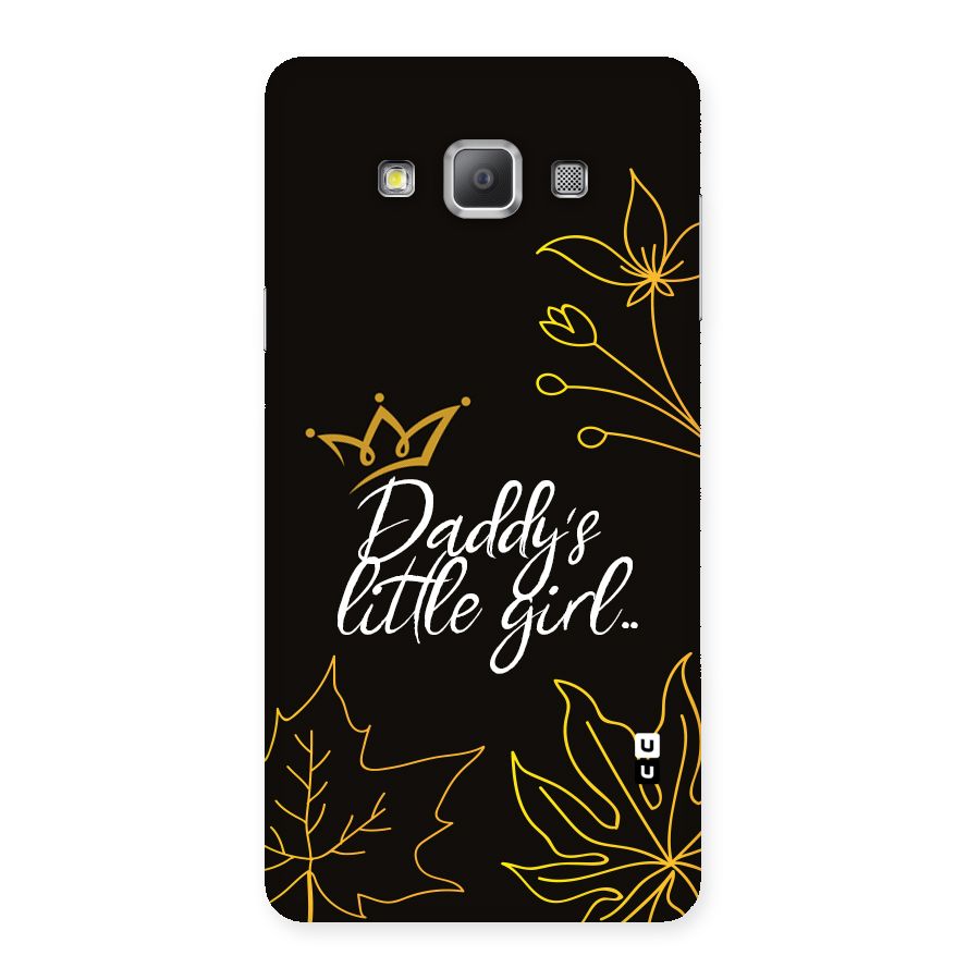 Favorite Little Girl Back Case for Galaxy A7