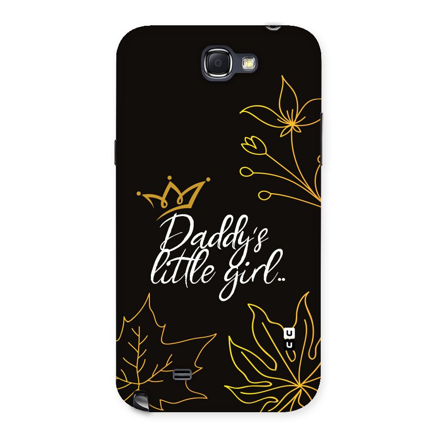 Favorite Little Girl Back Case for Galaxy Note 2