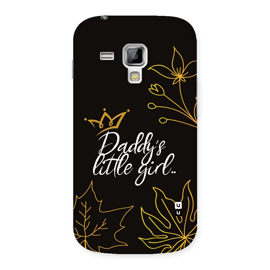 Favorite Little Girl Back Case for Galaxy S Duos