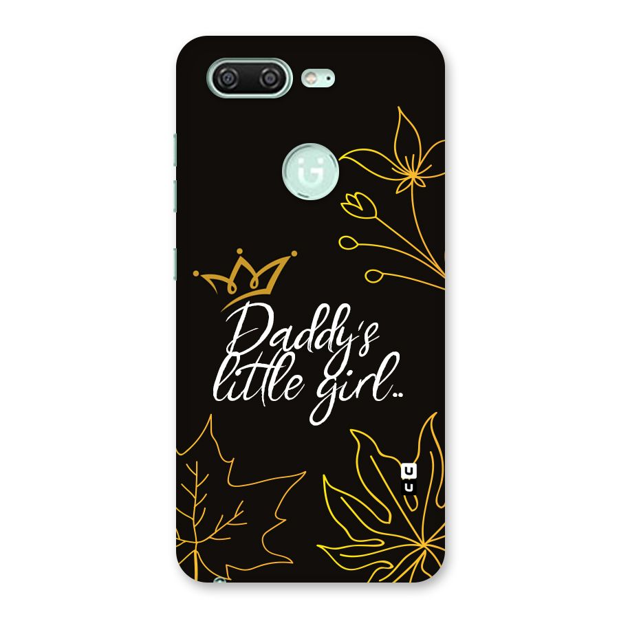 Favorite Little Girl Back Case for Gionee S10