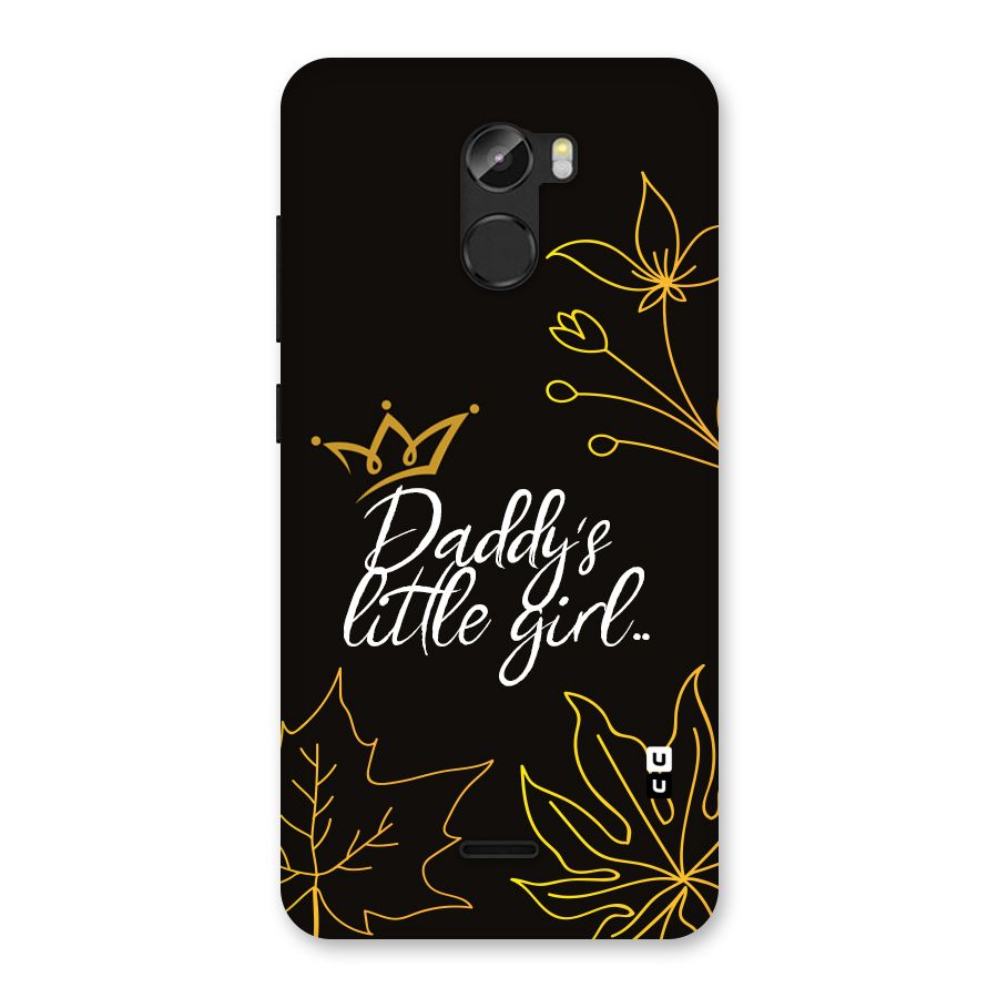Favorite Little Girl Back Case for Gionee X1