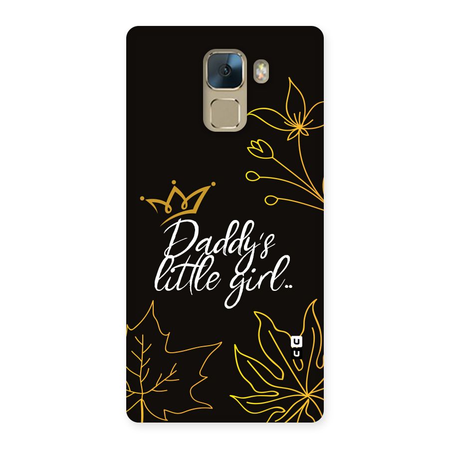 Favorite Little Girl Back Case for Huawei Honor 7