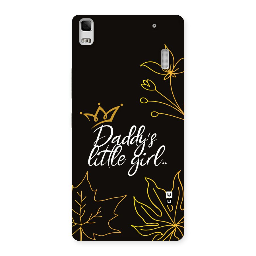 Favorite Little Girl Back Case for Lenovo K3 Note