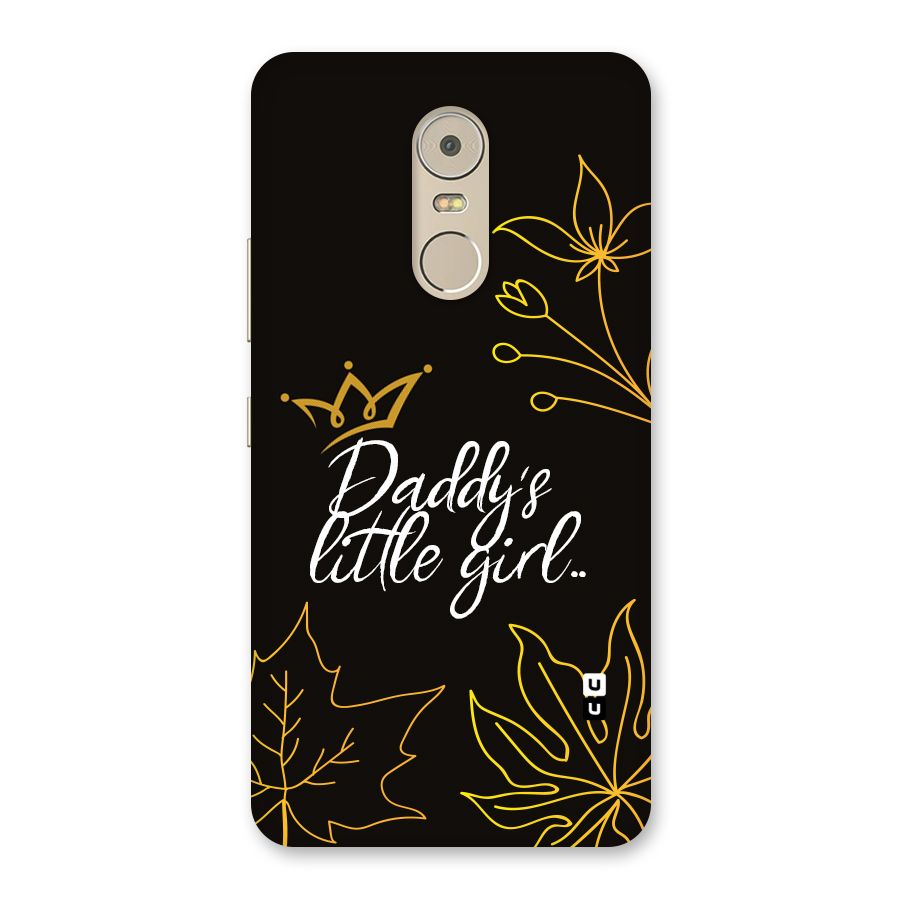 Favorite Little Girl Back Case for Lenovo K6 Note