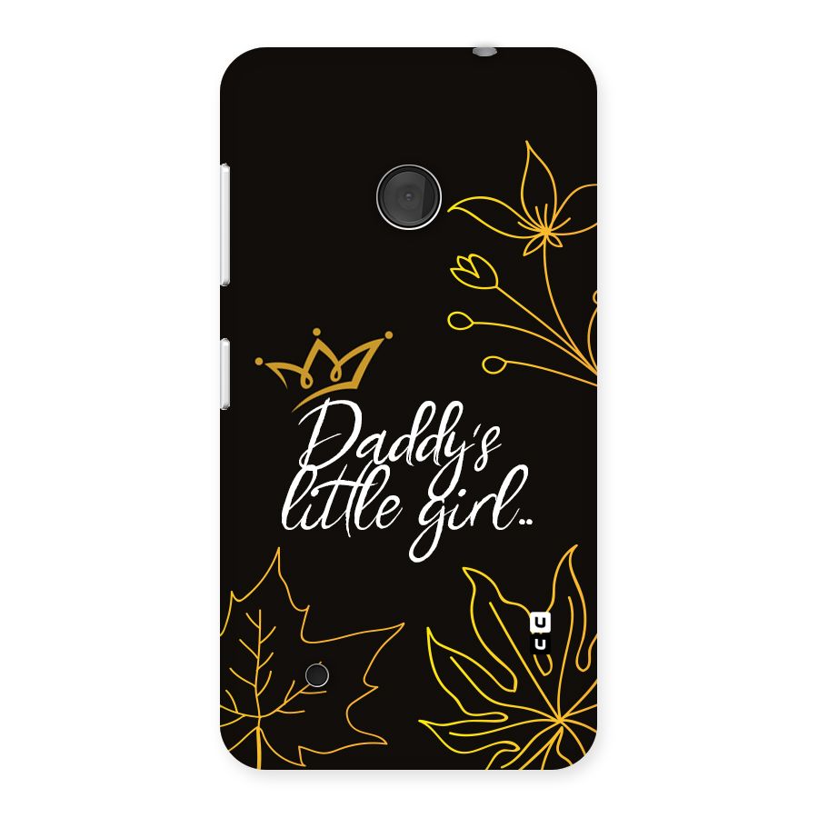 Favorite Little Girl Back Case for Lumia 530