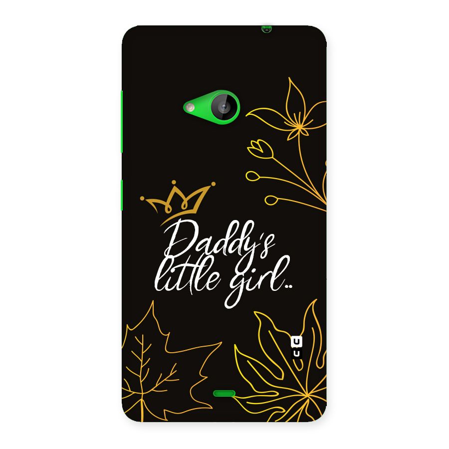 Favorite Little Girl Back Case for Lumia 535