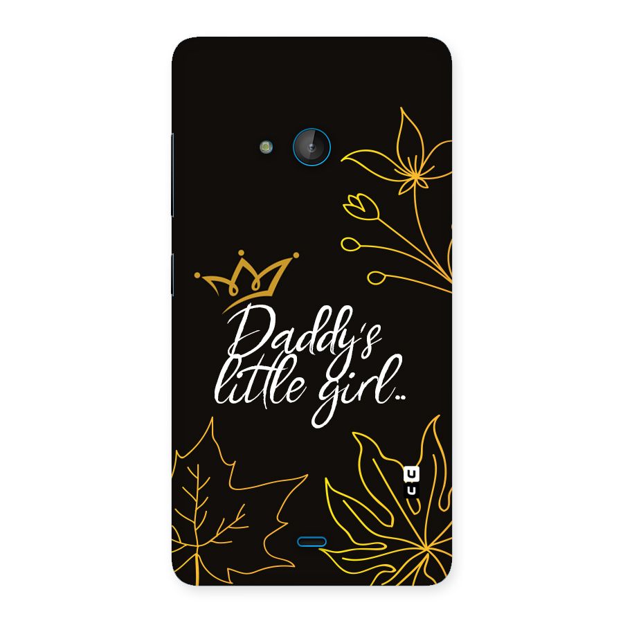 Favorite Little Girl Back Case for Lumia 540