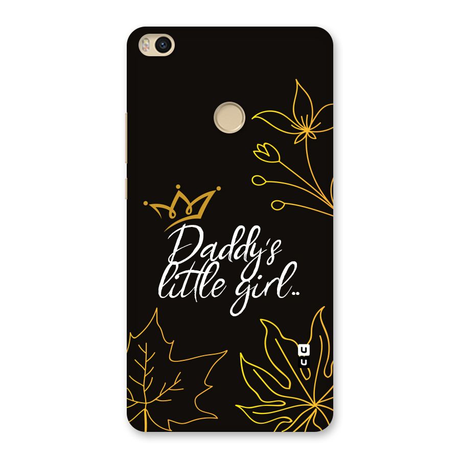 Favorite Little Girl Back Case for Mi Max 2