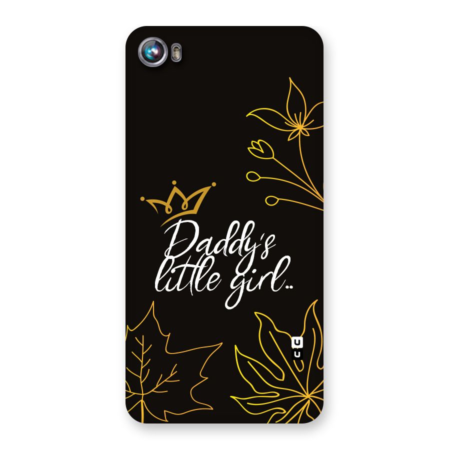 Favorite Little Girl Back Case for Micromax Canvas Fire 4 A107